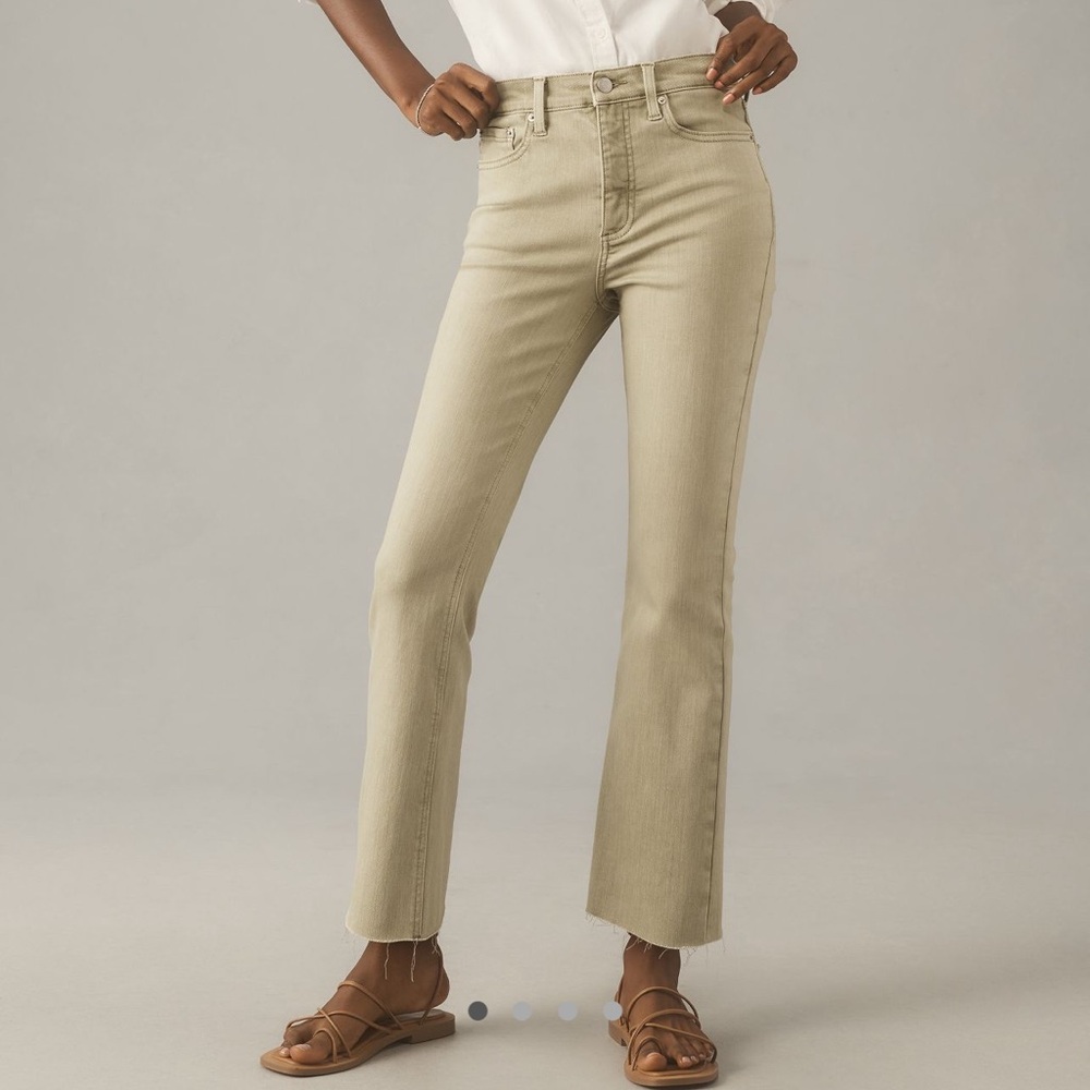 Anthropologie Pistola NWT top rated Sz 29 high rise bootcut crop jeans